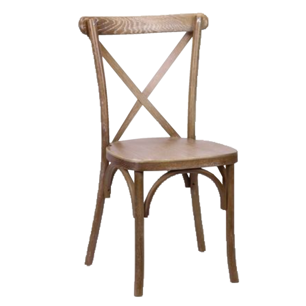 Crossback Chair - Antique Fruitwood