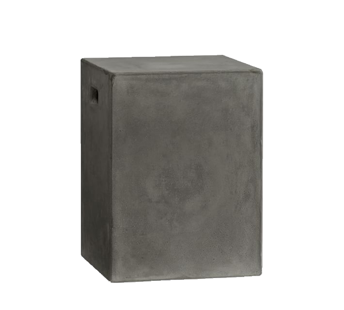 Concrete Square End Table Tavolo Rental