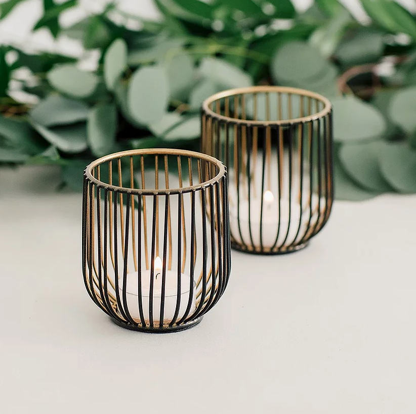 Geometric Wire Basket Tavolo Rental