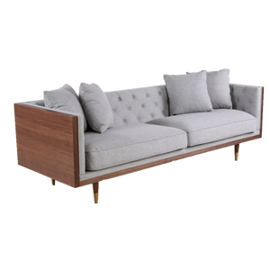 Woodrow Wood Encased Sofa