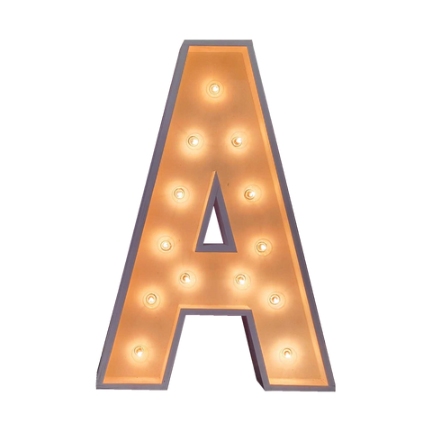 Marquee Letters & Numbers