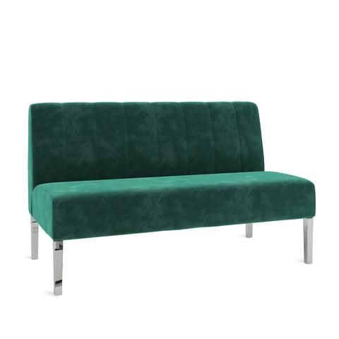 Kincaid Loveseat - Emerald Velvet