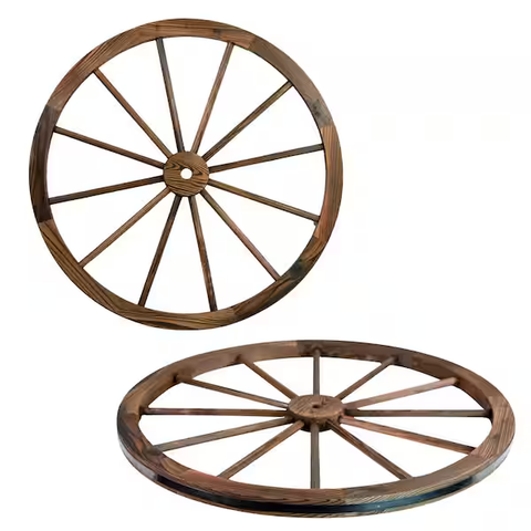 Rustic Wagon Wheels (Set of 2)