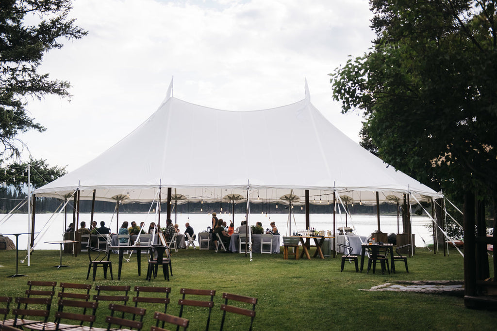 sailcloth tent kopen 59' Twin Tidewater Sail Cloth Tents – Tavolo Rental