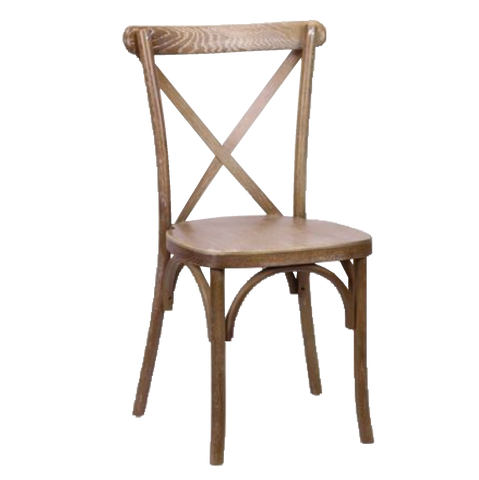 Crossback Chair - Antique Fruitwood