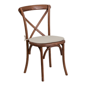 Crossback Chair - Fruitwood