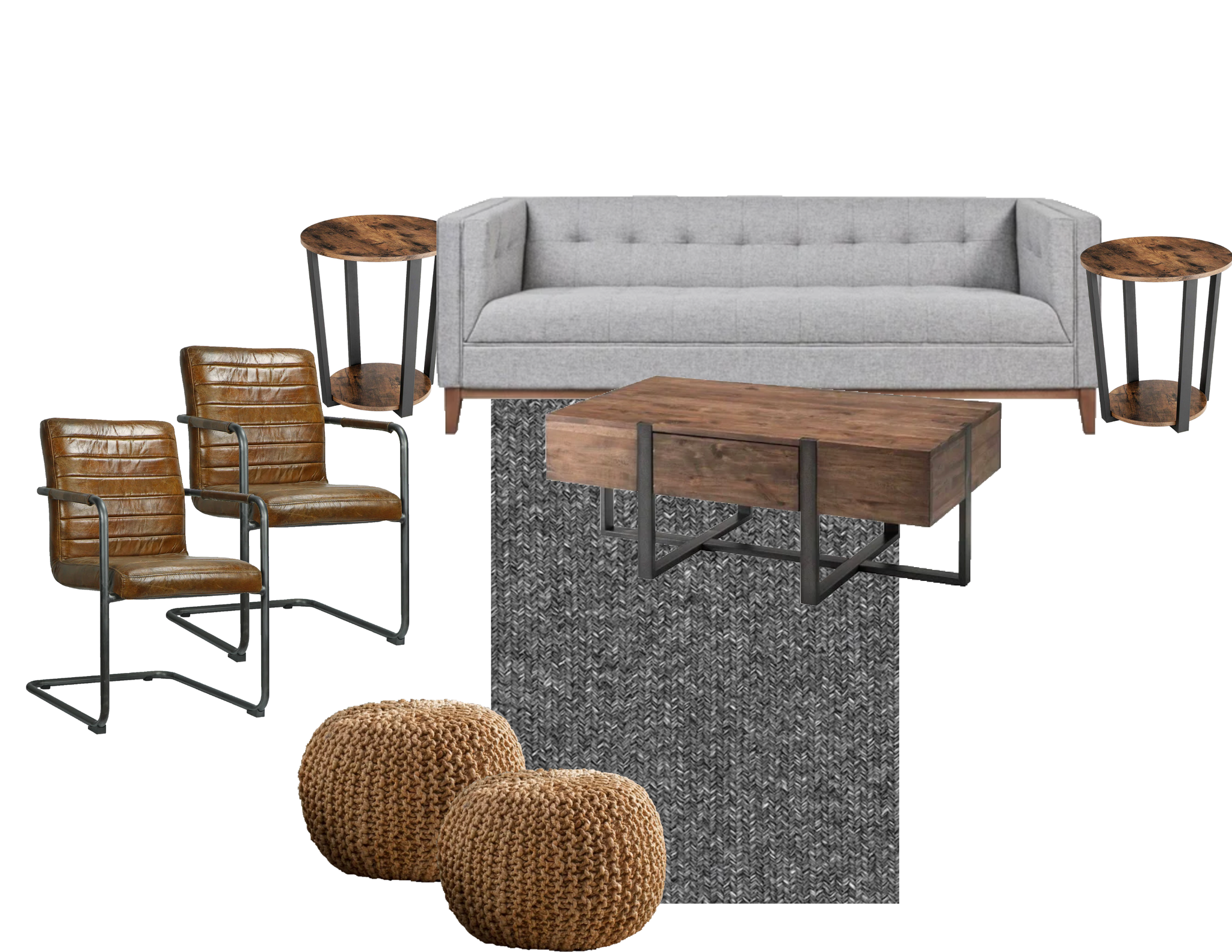 Gus - Modern Contemporary Furniture Vignette