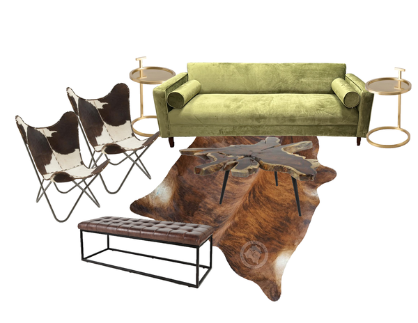 Olive - Rustic Furniture Vignette