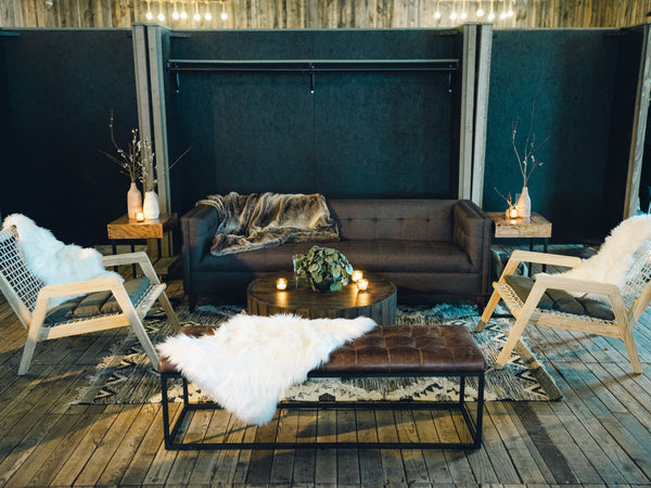 Chesterfield - Rustic Furniture Vignette