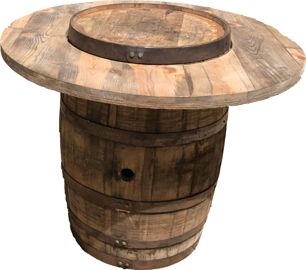 Whiskey Barrel Cocktail Table Tavolo Rental whiskey-barrel-cocktail-table-tavolo-rental